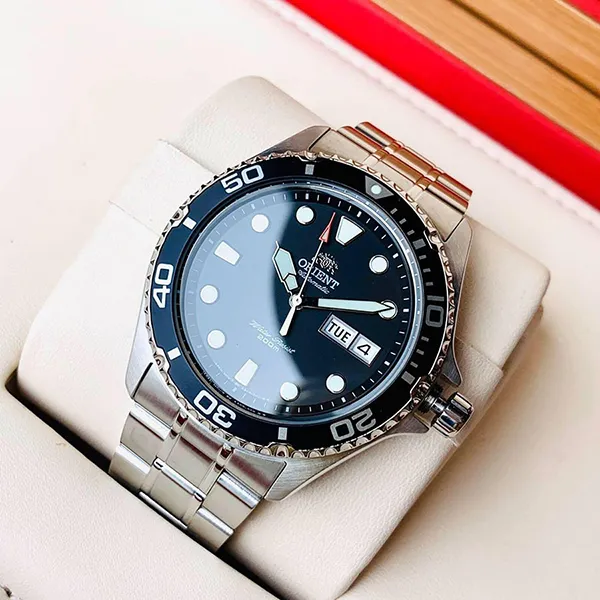Đồng Hồ Nam Orient RAY II FAA02004B9 Black Màu Bạc Đen - Đồng hồ - Vua Hàng Hiệu