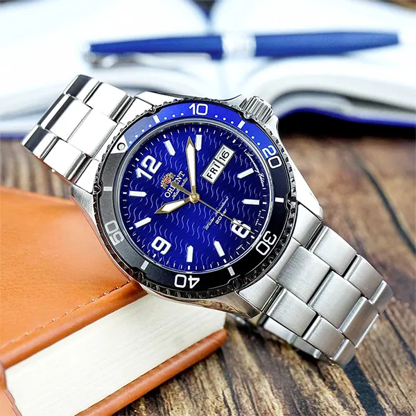 Đồng Hồ Nam Orient Sport Mako RA-AA0822L19B Màu Bạc Xanh Dương