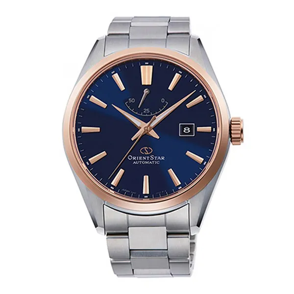 Đồng Hồ Nam Orient Star Automatic Watch RE-AU0406L00B-BHQT Màu Bạc/Xanh