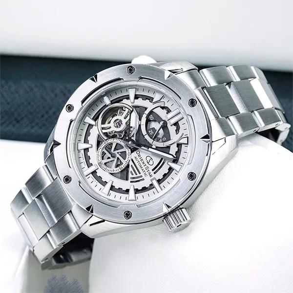 Đồng Hồ Nam Orient Star Avant Garde Skeleton RK-AV0A02S (RE-AV0A02S00B) Màu Bạc