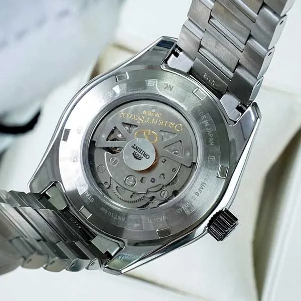 Đồng Hồ Nam Orient Star RE-AV0A01B00B Màu Đen - Bạc
