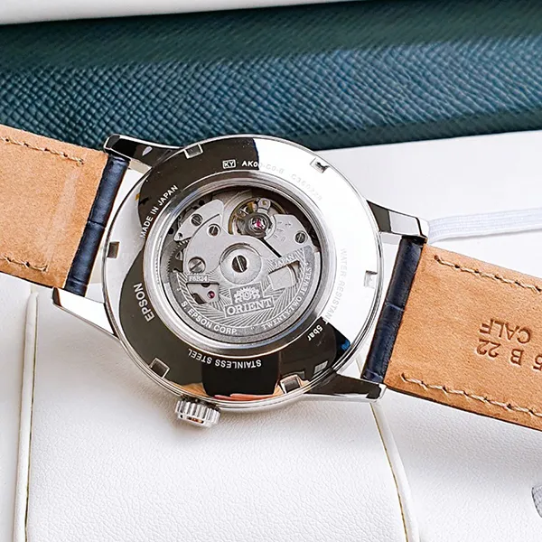 Đồng Hồ Nam Orient Sun And Moon Gen 3 RN-AK0004L (SAK00005D0) Màu Xanh Navy