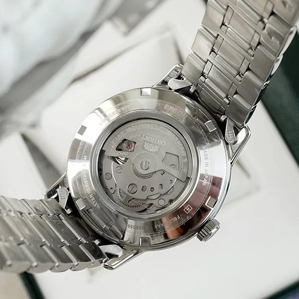 Đồng Hồ Nam Orient Sun And Moon Gen 4 RN-AS0001B (RA-AS0002B10B) Màu Bạc Đen