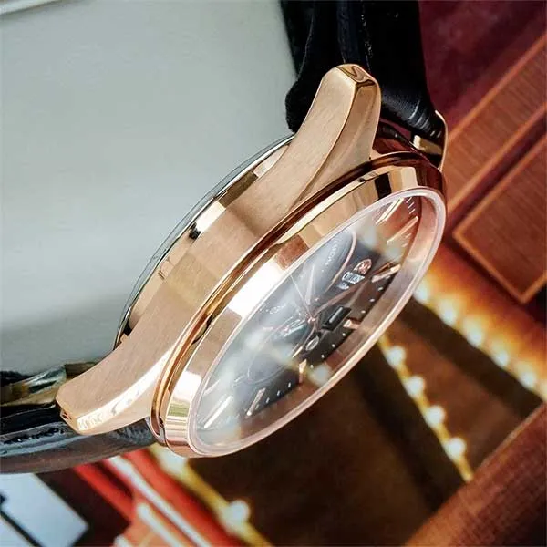 Đồng Hồ Nam Orient Sun And Moon Gen 5 RA-AK0309B10B Màu Đen - Vàng