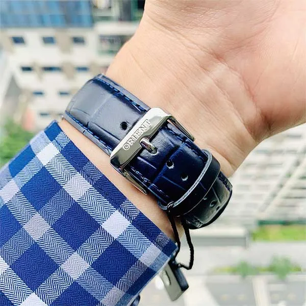 Đồng Hồ Nam Orient Symphony Gen 3 Blue RA-AC0F06L10B (RA-AC0F06L30B) Màu Xanh Navy