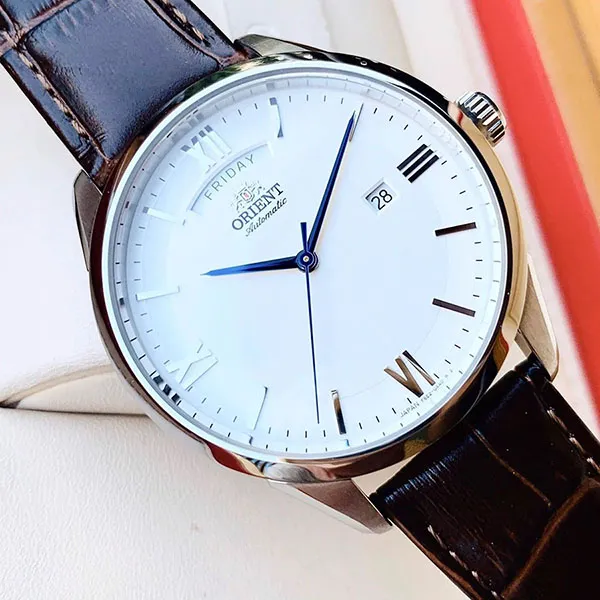 Đồng Hồ Nam Orient Watch RA-AX0008S0HB Màu Nâu - Bạc