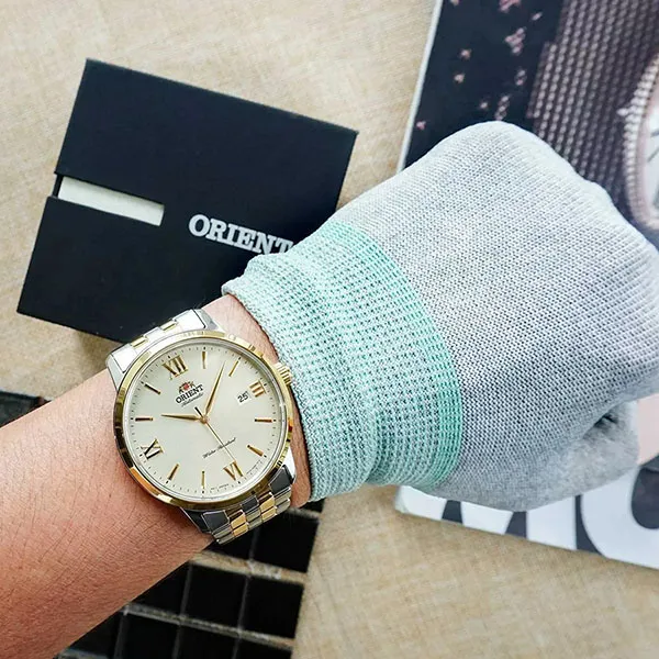 Đồng Hồ Nam Orient Watch Symphony 4 RA-AC0F08G10B (RA-AC0F08G30B) Màu Demi (Vàng - Bạc)