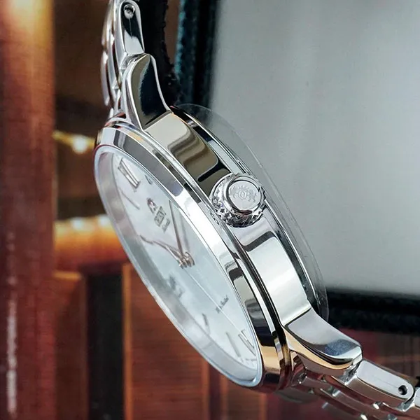 Đồng Hồ Nam Orient Watch Symphony 4 RA-AC0F10S10B (RA-AC0F10S30B) Màu Bạc