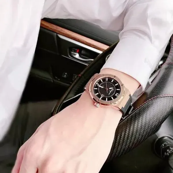 Đồng Hồ Nam Salvatore Ferragamo F80 SFHY02522 Màu Đen - Vàng Hồng - Đồng hồ - Vua Hàng Hiệu