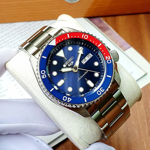 Đồng Hồ Nam Seiko Automatic SRPD53K1 Màu Bạc Xanh