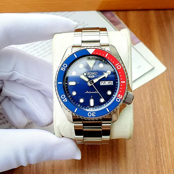 Đồng Hồ Nam Seiko Automatic SRPD53K1 Màu Bạc Xanh