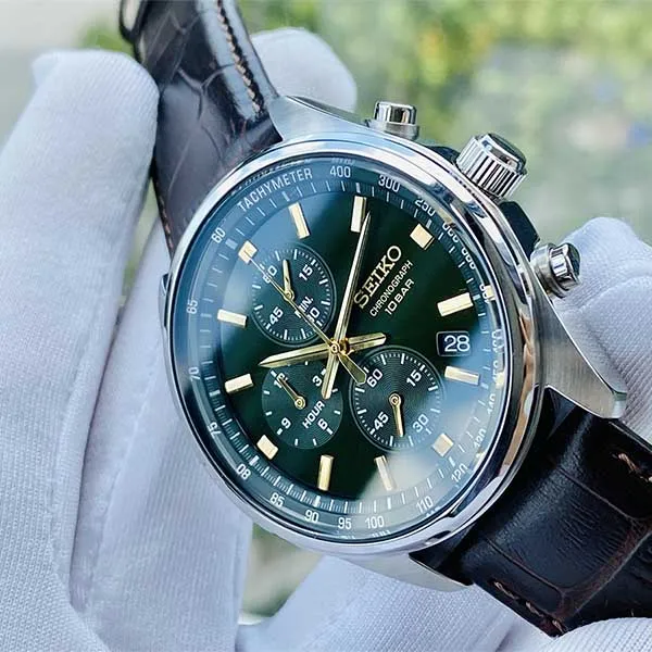 Đồng Hồ Nam Seiko Chronograph SSB385P1 Màu Xanh Đen - Đồng hồ - Vua Hàng Hiệu