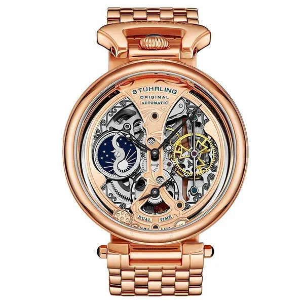 Đồng Hồ Nam Stuhrling Original Legacy Rose Gold-Tone Dial Men's Watch M15936 Màu Vàng Hồng - Đồng hồ - Vua Hàng Hiệu