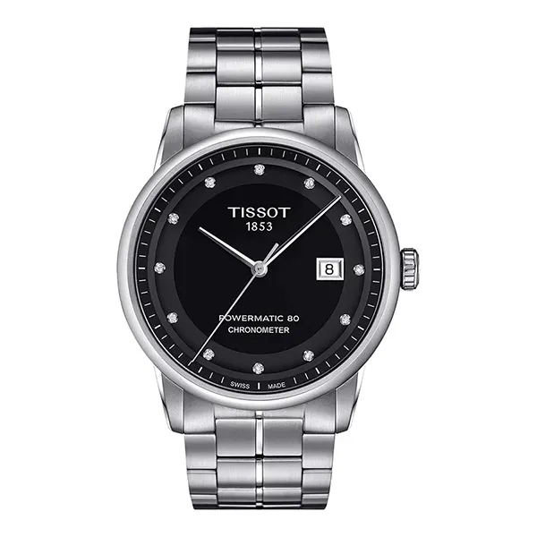 Đồng Hồ Nam Tissot Luxury Automatic Watch 80 T086.408.11.056.00 Màu Bạc