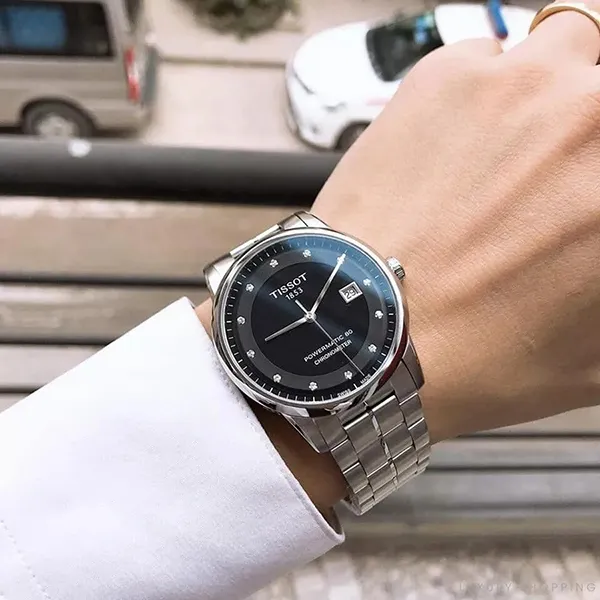 Đồng Hồ Nam Tissot Luxury Automatic Watch 80 T086.408.11.056.00 Màu Bạc