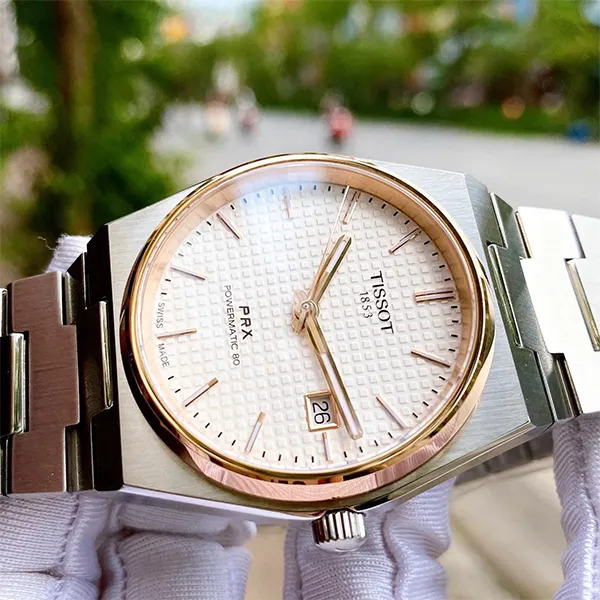 Đồng Hồ Nam Tissot Prx Powermatic 80 Watch T137.407.21.031.00 Màu Bạc