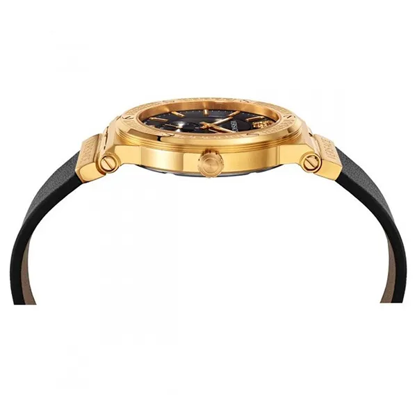 Đồng Hồ Nam Versace Greca Logo VEVI00220 41mm Màu Đen Vàng