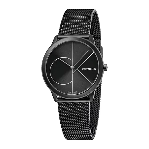 Đồng Hồ Nữ Calvin Klein CK Minimal Black Dial Watch K3M5245X Màu Đen