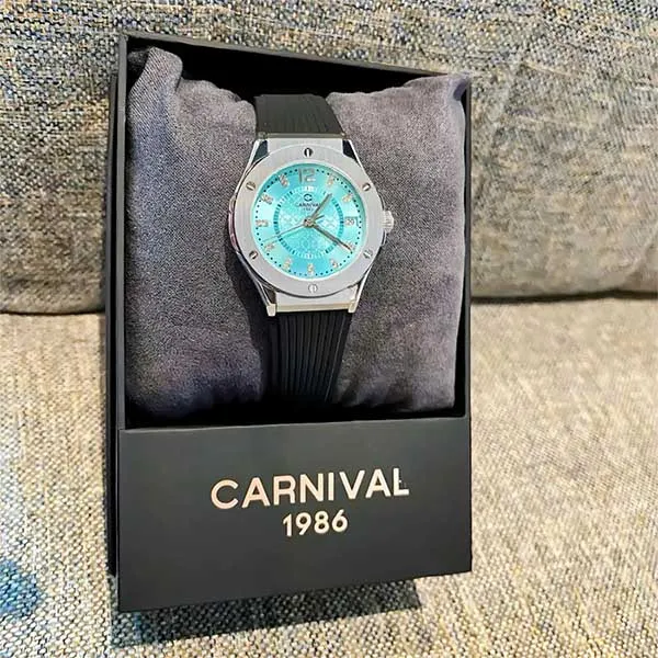 Đồng Hồ Nữ Carnival 8173L-VT-DCS-XT Màu Xanh Đen - Đồng hồ - Vua Hàng Hiệu
