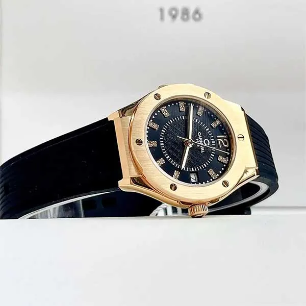 Đồng Hồ Nữ Carnival 8173L-VV-DCS-D Màu Đen - Vàng - Đồng hồ - Vua Hàng Hiệu