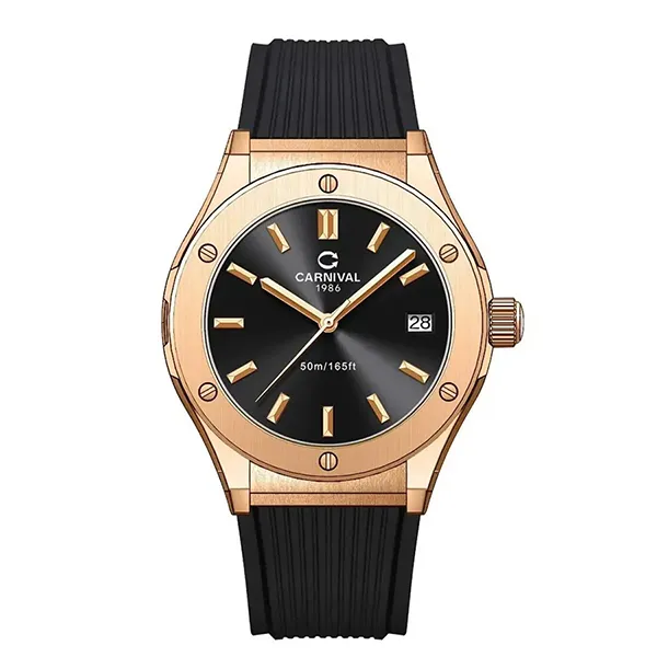 Đồng Hồ Nữ Carnival Quartz Watch 8168L-VH-DCS-D Màu Đen - Đồng hồ - Vua Hàng Hiệu