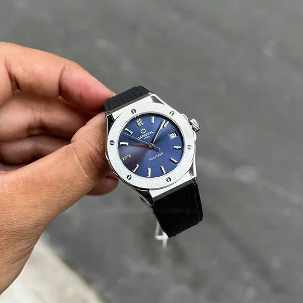 Đồng Hồ Nữ Carnival Quartz Watch 8168L-VT-DCS-X Màu Đen/Xanh - Đồng hồ - Vua Hàng Hiệu