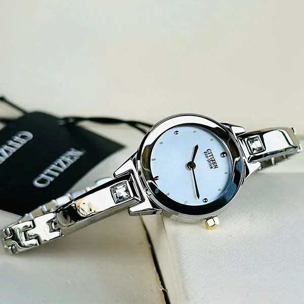 Đồng Hồ Nữ Citizen Eco-Drive EX1324-53A Màu Bạc Trắng