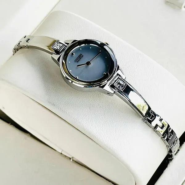 Đồng Hồ Nữ Citizen Eco-Drive EX1324-53A Màu Bạc Trắng
