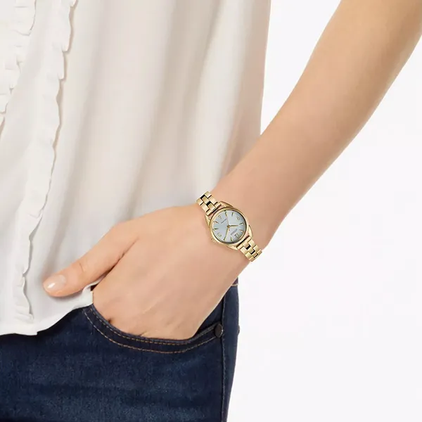 Đồng Hồ Nữ Citizen Eco-Drive Watch EM0682-74A Màu Vàng Gold