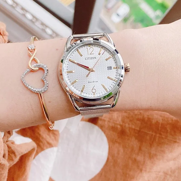 Đồng Hồ Nữ Citizen Eco-Drive Watch FE6081-51A Màu Bạc