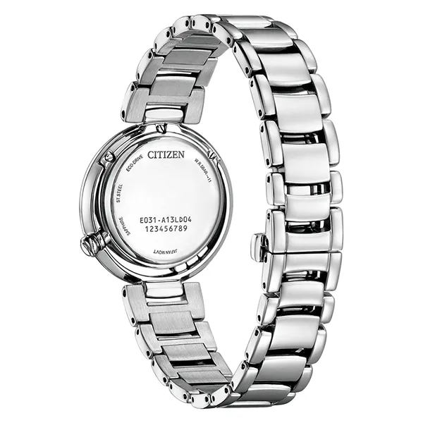 Đồng Hồ Nữ Citizen L Eco-Drive EM1110-81N 29.8mm Màu Bạc