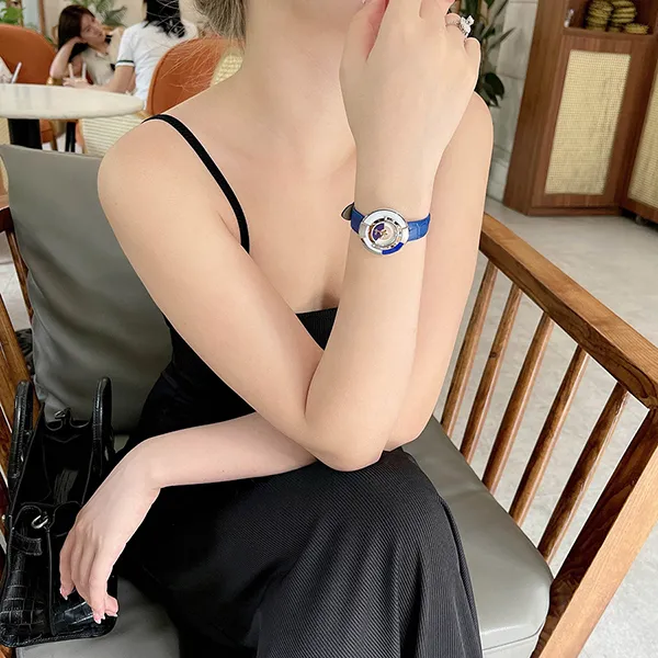 Đồng Hồ Nữ Fendi Policromia Diamond F500023531 Màu Xanh Bạc - Đồng hồ - Vua Hàng Hiệu