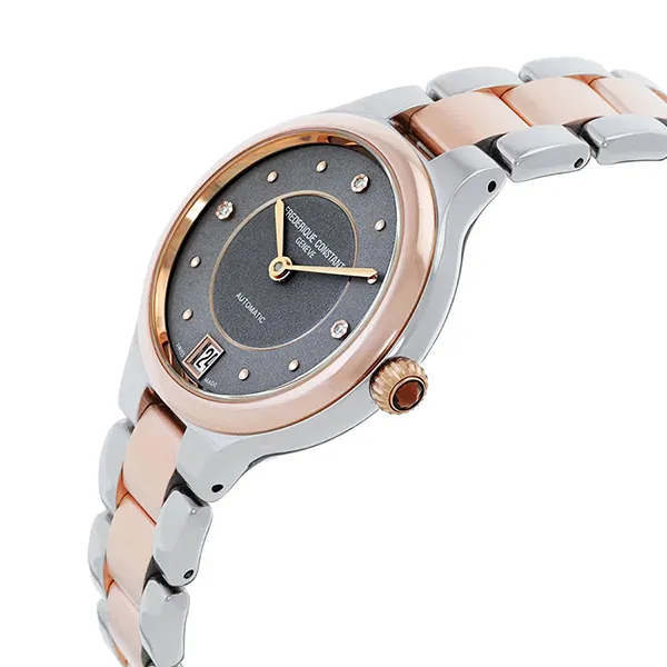 Đồng Hồ Nữ Frederique Constant Delight Automatic Diamond FC-306LBRD3ER2B Màu Vàng Hồng/Bạc - Đồng hồ - Vua Hàng Hiệu