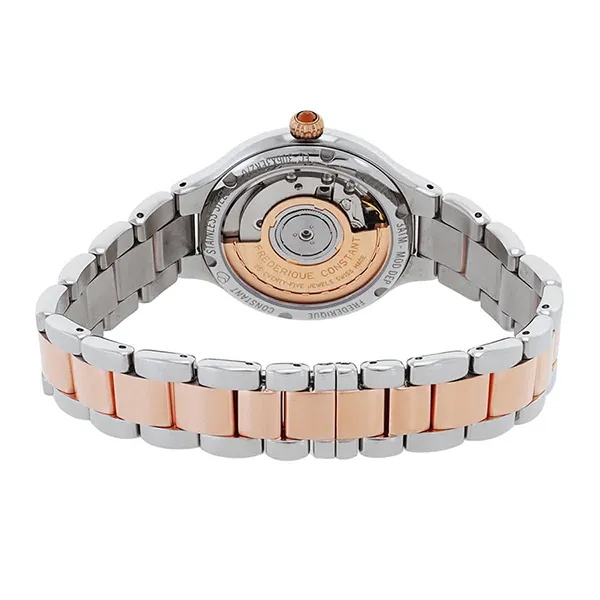 Đồng Hồ Nữ Frederique Constant Delight Automatic Diamond FC-306LBRD3ER2B Màu Vàng Hồng/Bạc - Đồng hồ - Vua Hàng Hiệu