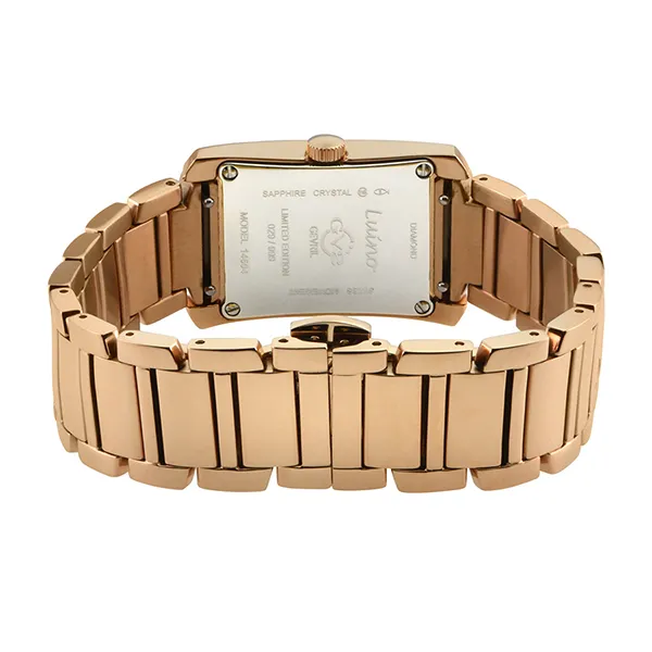 Đồng Hồ Nữ Gevril GV2 14604B Women's Luino Swiss Diamond Watch Màu Vàng Hồng - Đồng hồ - Vua Hàng Hiệu