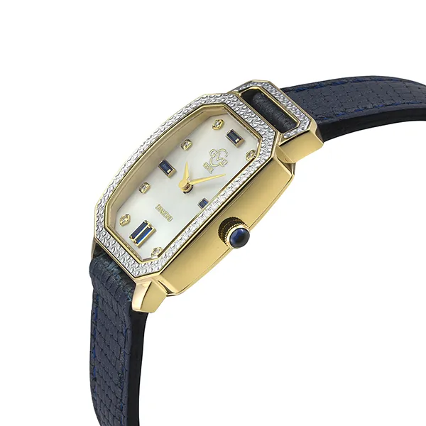 Đồng Hồ Nữ Gevril GV2 Pavia Diamond Watch 13406 Màu Xanh Navy
