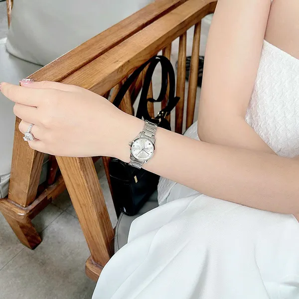Đồng Hồ Nữ Gucci G-Timeless Silver-Tone Dial Watch YA1265045 Màu Bạc