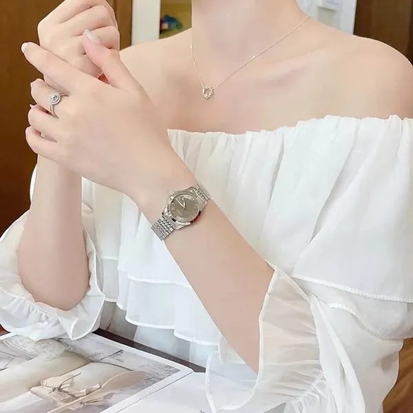 Đồng Hồ Nữ Gucci G-Timeless Watch 27mm YA1264107 Màu Bạc Xanh