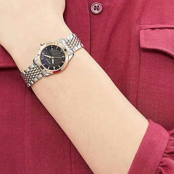 Đồng Hồ Nữ Gucci G-Timeless YA126512 Phối Màu