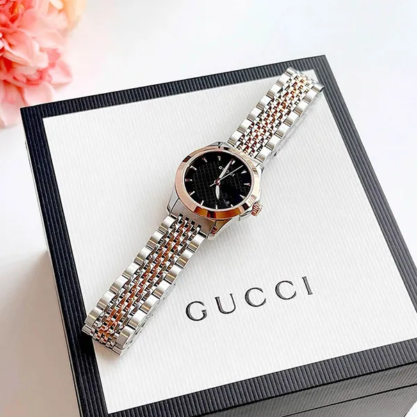 Đồng Hồ Nữ Gucci G-Timeless YA126512 Phối Màu