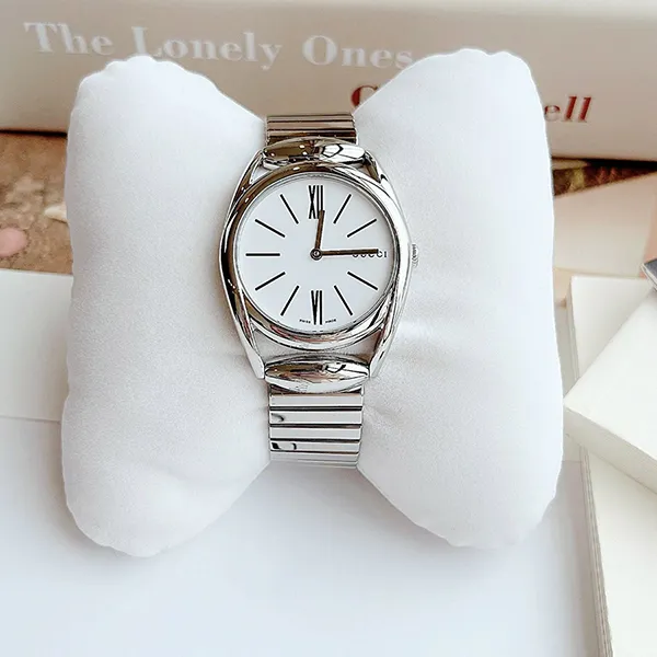 Đồng Hồ Nữ Gucci Horsebit Watch YA140405 34mm Màu Bạc