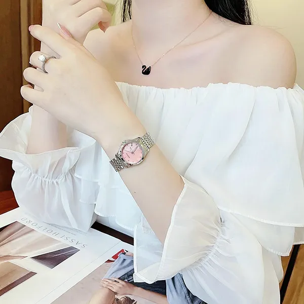 Đồng Hồ Nữ Gucci Quartz YA126538 G-Timeless 27mm Màu Hồng Bạc