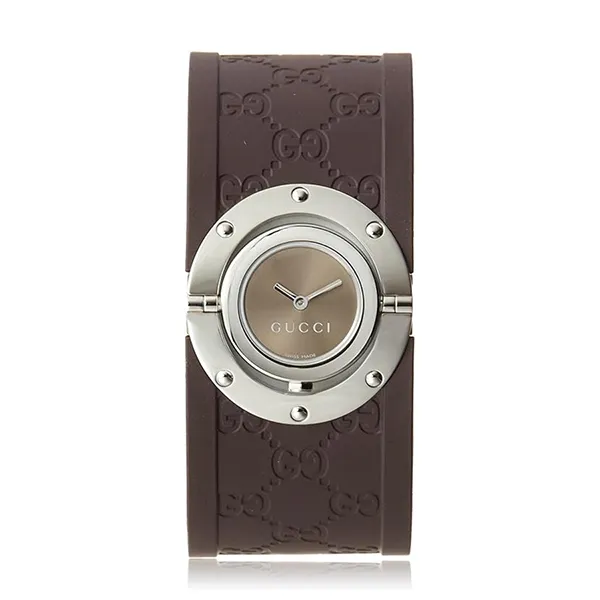 Đồng Hồ Nữ Gucci Twirl Collection Watch YA112421 Màu Nâu - Đồng hồ - Vua Hàng Hiệu