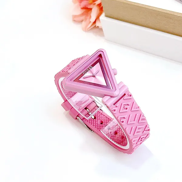 Đồng Hồ Nữ Guess Fame Pink Tone Watch 34mm GW0543L2 Màu Hồng