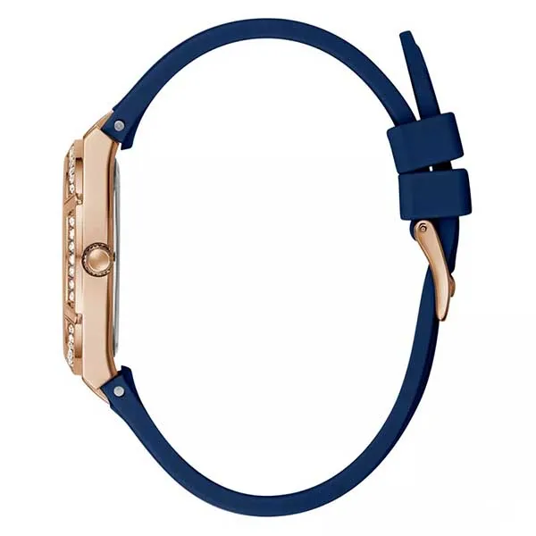 Đồng Hồ Nữ Guess Quartz Gold Tone GW0034L4 Màu Vàng - Xanh