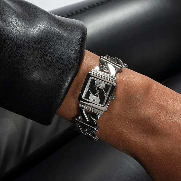 Đồng Hồ Nữ Guess Tone Silver Analog Watch GW0603L1 Màu Bạc