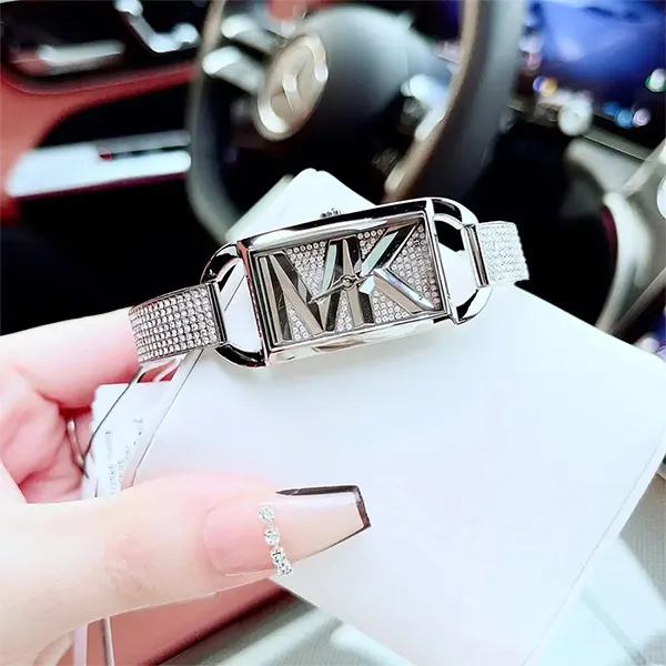 Đồng Hồ Nữ Michael Kors Empire MK4841 Màu Bạc - Đồng hồ - Vua Hàng Hiệu