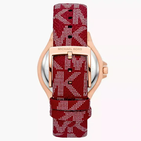 Đồng Hồ Nữ Michael Kors Lennox MK7308 37mm Màu Vàng Phối Đỏ