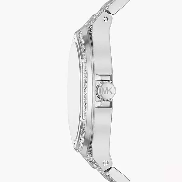 Đồng Hồ Michael Kors Lennox Pavé Blue Watch MK6990 Màu Xanh Bạc - Đồng hồ - Vua Hàng Hiệu