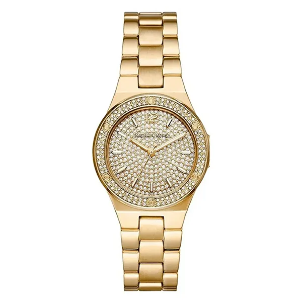 Đồng Hồ Nữ Michael Kors Lennox Three Hand Gold Dial Gold Watch MK7289 Màu Vàng Gold - Đồng hồ - Vua Hàng Hiệu